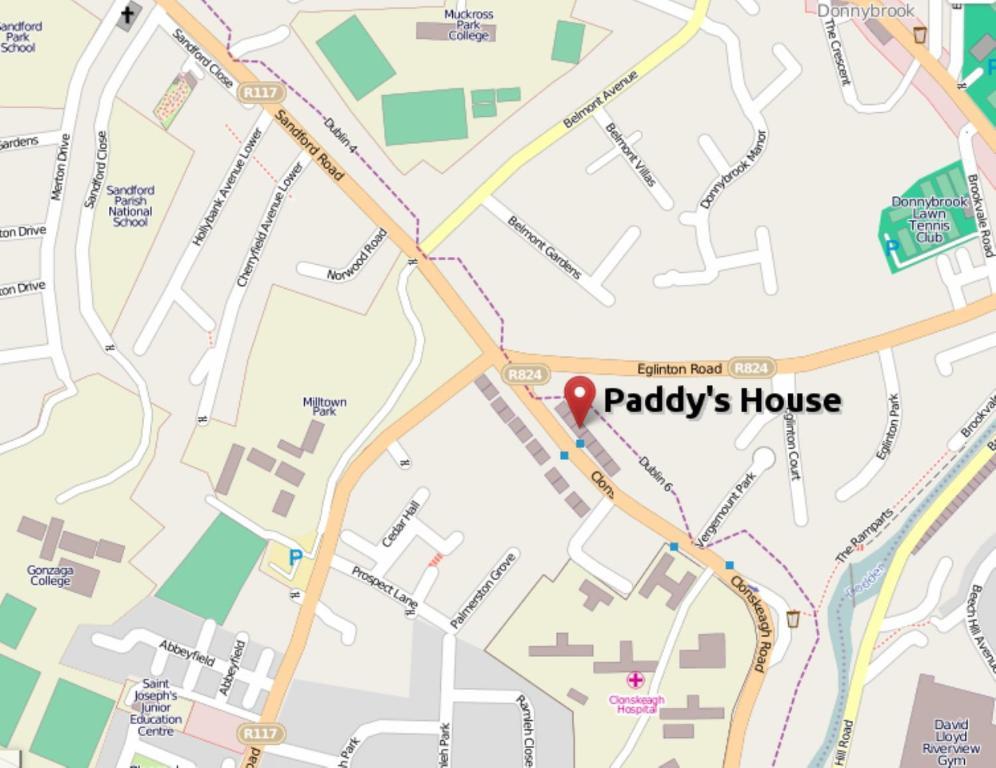 Paddy'S House Pensionat Dublin Exteriör bild